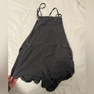 Charcoal billabong rompers